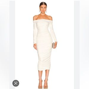 Ronny Kobo Rory Dress white / ivory NWT size S